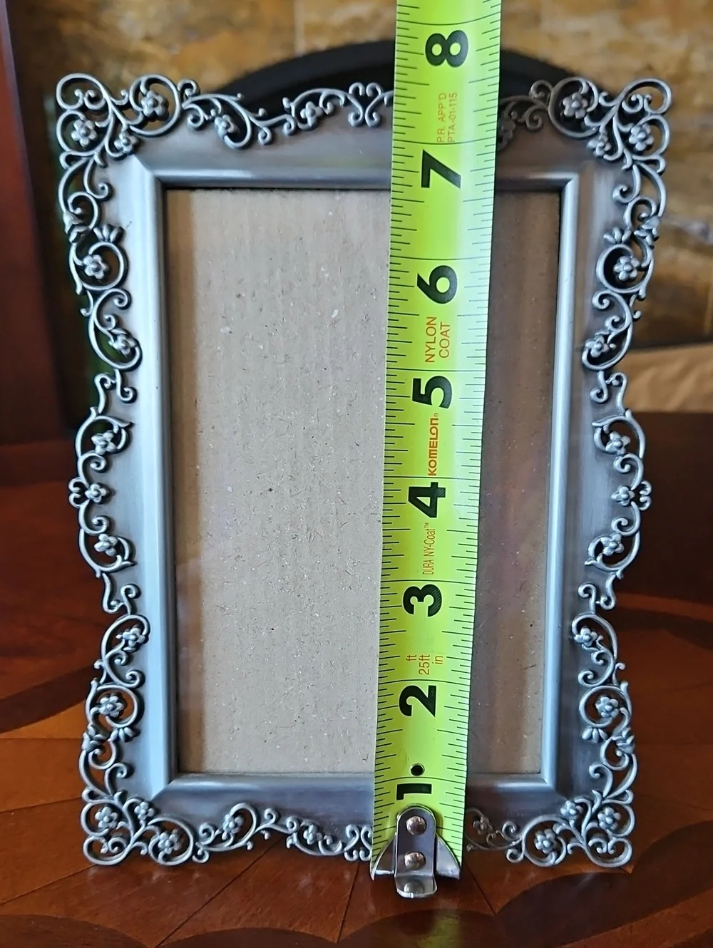 Elegant Ornate Baroque Style Picture Frames Set of 2, One Gold and One Silver